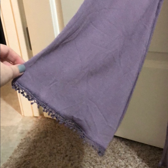 shorts romper (purple model pictured is pink) - Picture 4 of 5